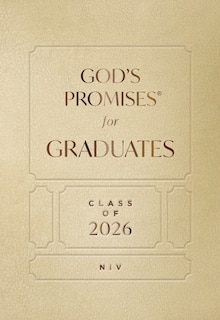 Couverture_God's Promises for Graduates: Class of 2026 - Gold NIV