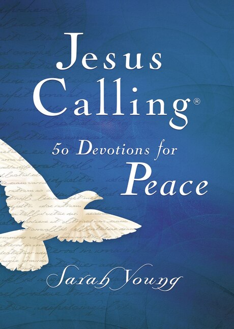 Front cover_Jesus Calling, 50 Devotions for Peace, Hardcover, with Scripture References
