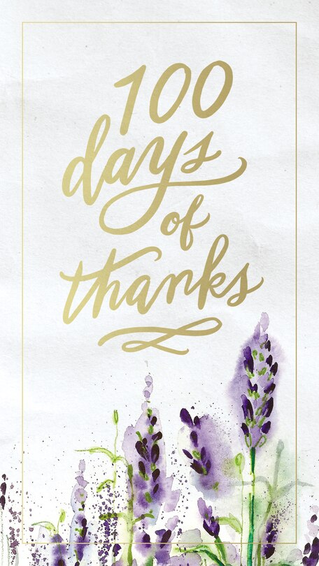 Front cover_100 DAYS OF THANKS