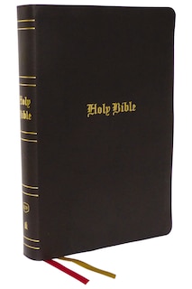 Front cover_KJV Holy Bible: Super Giant Print with 43,000 Cross References, Brown Bonded Leather, Red Letter, Comfort Print: King James Version