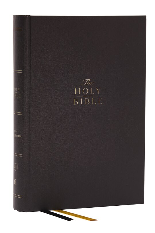 Couverture_KJV Holy Bible with Apocrypha and 73,000 Center-Column Cross References, Hardcover, Red Letter, Comfort Print: King James Version