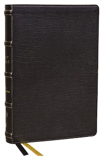 Couverture_KJV Holy Bible with Apocrypha and 73,000 Center-Column Cross References, Black Genuine Leather, Red Letter, Comfort Print (Thumb Indexed): King James Version