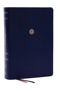 Couverture_KJV, The Woman's Study Bible, Blue Leathersoft, Red Letter, Full-Color Edition, Comfort Print (Thumb Indexed)