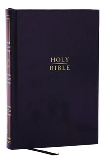 Couverture_KJV Holy Bible: Compact Bible with 43,000 Center-Column Cross References, Black Hardcover, Red Letter, Comfort Print: King James Version