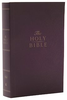 Front cover_NKJV Compact Paragraph-Style Bible w/ 43,000 Cross References, Purple Softcover, Red Letter, Comfort Print: Holy Bible, New King James Version