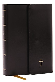 Couverture_KJV Holy Bible: Compact with 43,000 Cross References, Black Leatherflex with flap, Red Letter, Comfort Print: King James Version