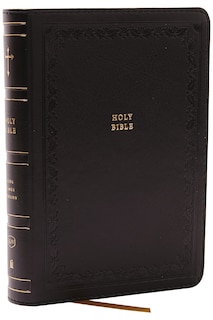 Front cover_KJV Holy Bible: Compact with 43,000 Cross References, Black Leathersoft, Red Letter, Comfort Print: King James Version