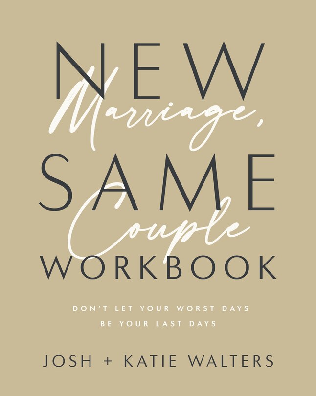 Front cover_New Marriage, Same Couple Workbook