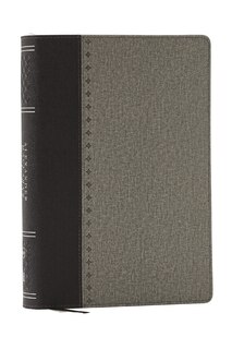 Couverture_Alexander Maclaren Study Bible: Encouragement and Insights for a Christ-Centered Life (NKJV, Black/Gray Leathersoft, Comfort Print)