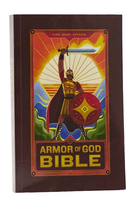 Front cover_KJV Armor of God Bible, Softcover (Children’s Bible, Red Letter, Comfort Print, Holy Bible): King James Version