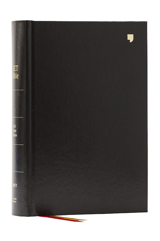 Couverture_NET Bible, Full Notes Edition (NET, Hardcover, Comfort Print)