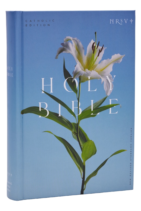 Couverture_NRSV Catholic Edition Bible, Easter Lily Hardcover (Global Cover Series)