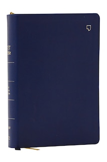 Couverture_NET Bible, Full Notes Edition (NET, Blue Leathersoft, Comfort Print, Thumb Indexed)