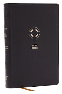 Couverture_NRSVCE Sacraments of Initiation Catholic Bible, Black Leathersoft, Comfort Print