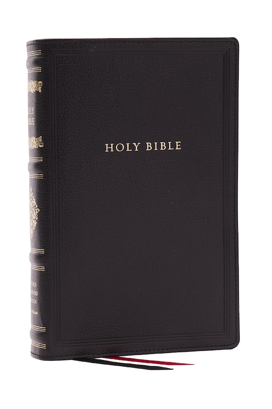 Couverture_RSV Personal Size Bible with Cross References, Black Leathersoft, (Sovereign Collection)