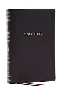 Couverture_RSV Personal Size Bible with Cross References, Black Leathersoft, Thumb Indexed, (Sovereign Collection)