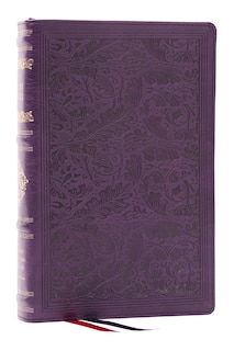 Couverture_RSV Personal Size Bible with Cross References, Purple Leathersoft, Thumb Indexed, (Sovereign Collection)