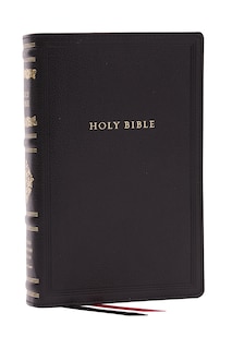 Couverture_RSV Personal Size Bible with Cross References, Black Genuine Leather, Thumb Indexed, (Sovereign Collection)