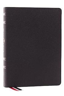 Front cover_LSB MacArthur Study Bible 2nd Edition: Unleashing God's Truth One Verse at a Time (Black Genuine Leather, Comfort Print, Thumb Indexed)