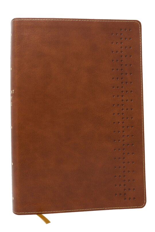 Couverture_Student Study Bible: A Guide to Knowing and Living God’s Word (NKJV, Brown Leathersoft, Red Letter, Comfort Print)