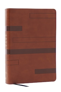 Front cover_Color Code Study Bible, Revealing God's Truth Color by Color (NKJV, Brown Leathersoft, Red Letter)