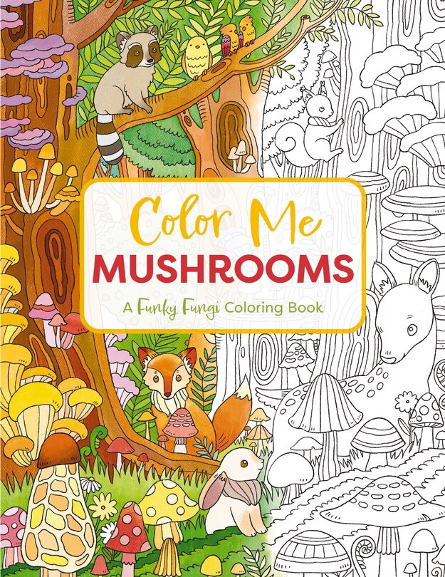 Front cover_Color Me Mushrooms