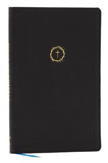 Front cover_Spurgeon and the Gospels: The Gospels with Devotions from Charles Spurgeon (NKJV, Black Leathersoft, Comfort Print)
