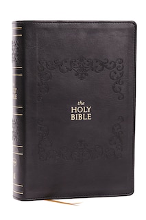 Front cover_NKJV Bible: Personal Size Giant Print, Black Leathersoft, Holy Bible, Red Letter, Comfort Print: New King James Version