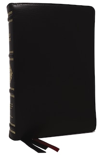 Couverture_RSV Personal Size Bible with Cross References, Black Premium Goatskin Leather, Premier Collection, (Sovereign Collection)