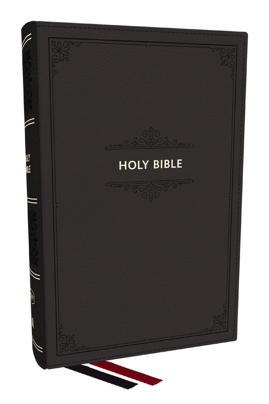 Couverture_KJV Personal Size Large Print End-of-Verse Reference Bible, Black Leathersoft, Red Letter, Comfort Print (Thumb Indexed)
