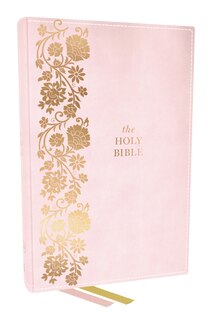 Couverture_KJV Personal Size Large Print End-of-Verse Reference Bible, Pink Leathersoft, Red Letter, Comfort Print (Thumb Indexed)