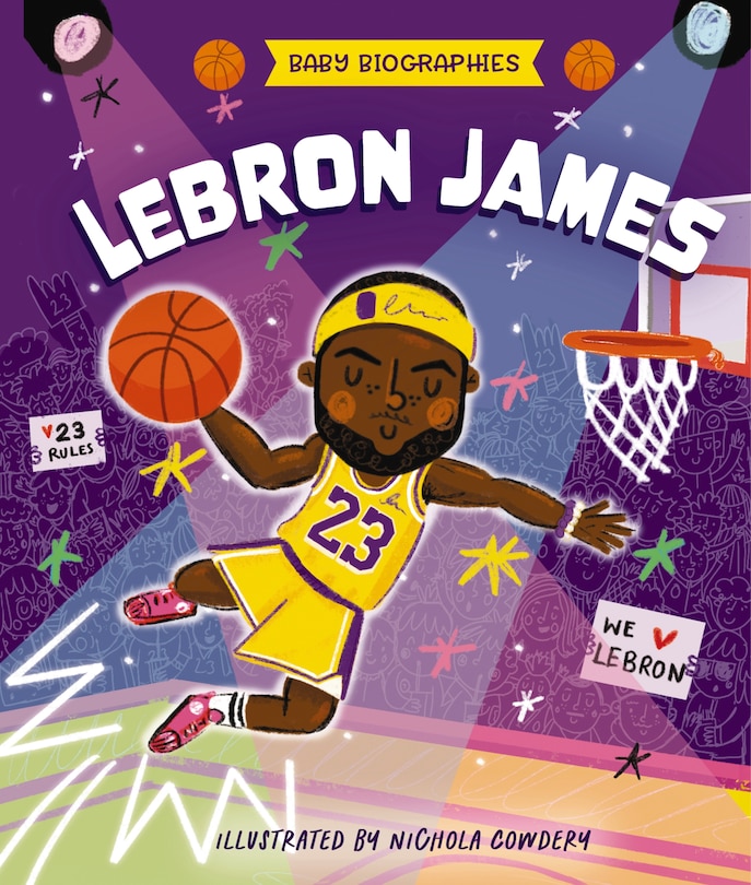 Front cover_Baby Biographies: LeBron James