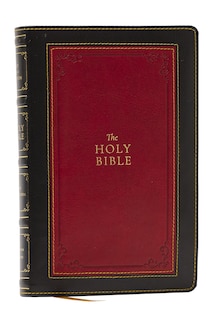 Front cover_1611 KJV with Apocrypha, Black Leathersoft