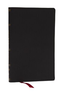 Couverture_KJV, Personal Size New Testament, Black Genuine Leather, Red Letter, Comfort Print