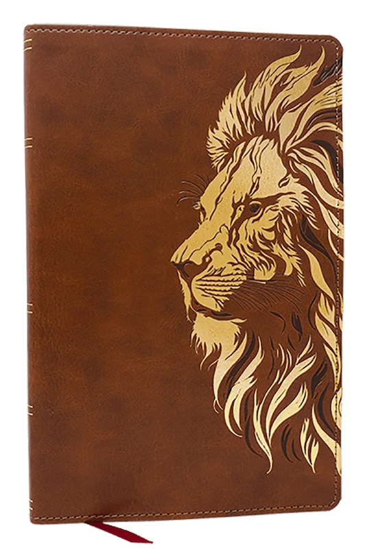 Couverture_KJV, Personal Size New Testament, Tan Leathersoft, Red Letter, Comfort Print