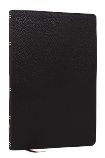 Couverture_NKJV, Personal Size New Testament, Black Genuine Leather, Red Letter, Comfort Print