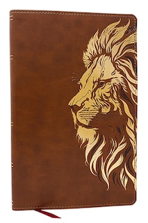 Couverture_NKJV, Personal Size New Testament, Tan Leathersoft, Red Letter, Comfort Print