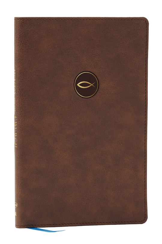 Couverture_Spurgeon and the Church: Acts through Revelation with Devotions from Charles Spurgeon (NKJV, Brown Leathersoft, Comfort Print)