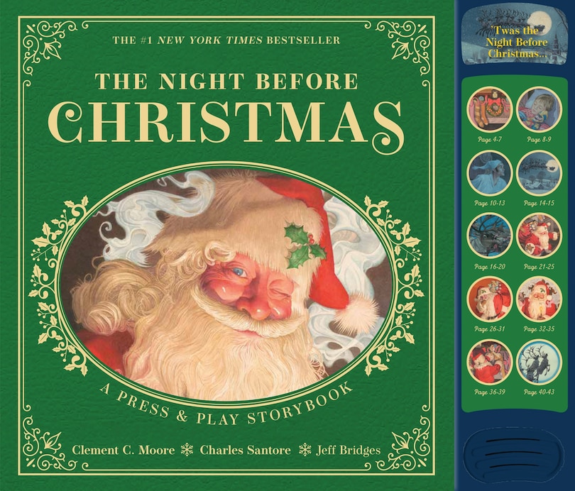 Couverture_The Night Before Christmas Press and   Play Storybook