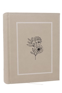 Couverture_NKJV, Journal the Word Bible: Reflect, Journal or Create Art Next to Your Favorite Verses (Stone Leathersoft over board, Red Letter, Comfort Print)