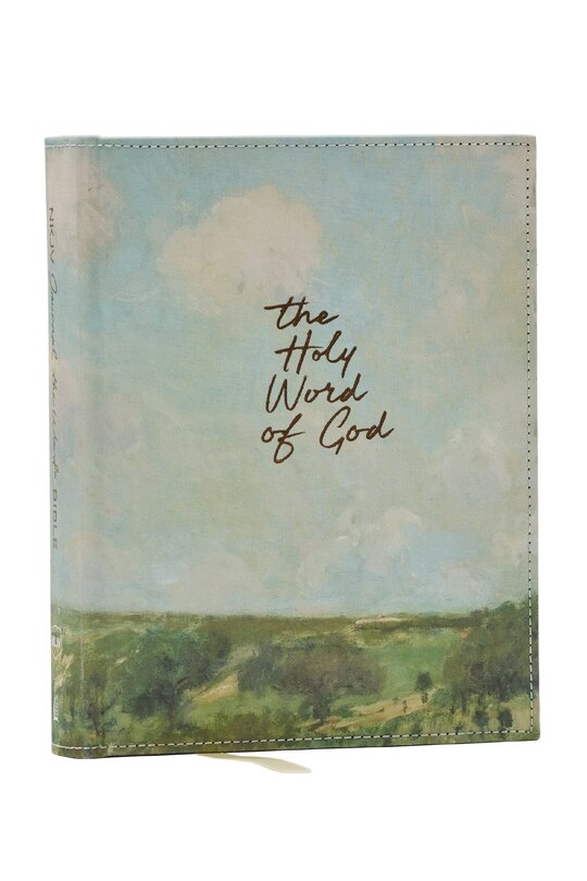 Front cover_NKJV, Journal the Word Bible: Reflect, Journal or Create Art Next to Your Favorite Verses (Cloth over board, Red Letter, Comfort Print)