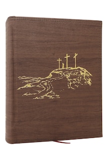 Couverture_NKJV, Journal the Word Reference Bible: Let Scripture Explain Scripture. Reflect on What You Learn (Brown Leathersoft over Board, Red Letter, Comfort Print)