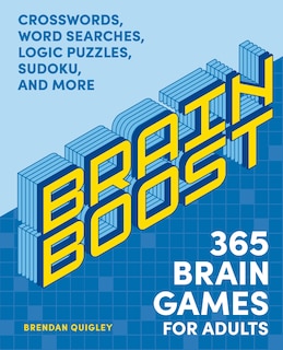 Front cover_Brain Boost: 365 Brain Games for Adults