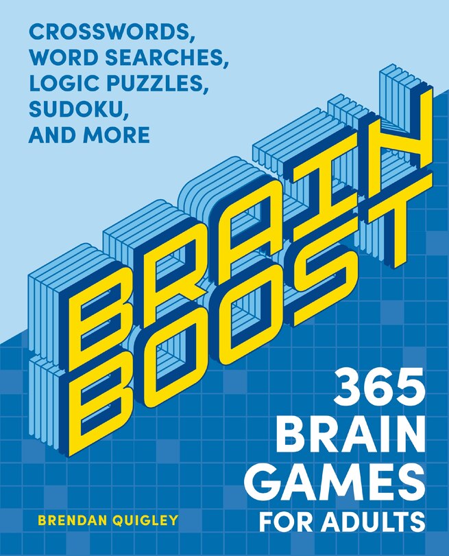 Front cover_Brain Boost: 365 Brain Games for Adults