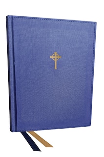 Couverture_RSV2CE Catholic Bible, Journal Edition, Blue Cloth over Board, Comfort Print