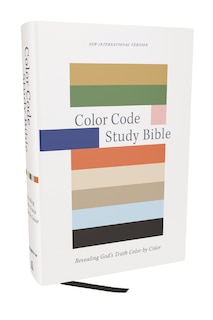 Couverture_Color Code Study Bible, Revealing God's Truth Color by Color (NIV, Hardcover, Red Letter, Comfort Print)