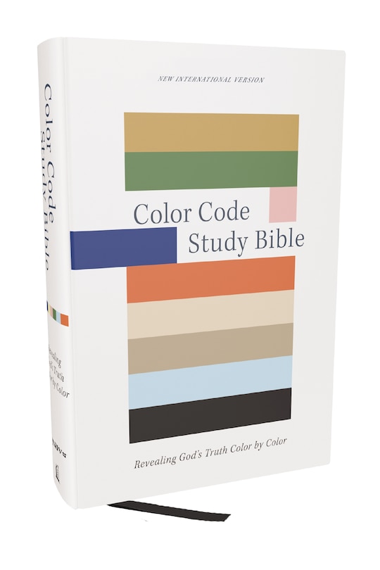 Couverture_Color Code Study Bible, Revealing God's Truth Color by Color (NIV, Hardcover, Red Letter, Comfort Print)