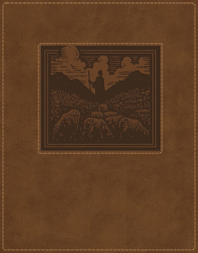 Couverture_NKJV New Testament, Tracing edition: Engaging the Scripture Word by Word (Brown Leathersoft over Board)