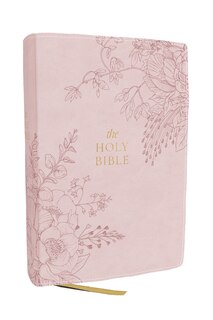 Couverture_KJV Compact Large Print Bible, Pink Leathersoft, Red Letter, Comfort Print