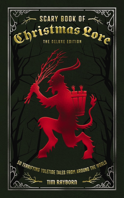 Front cover_The Scary Book of Christmas Lore Deluxe Edition